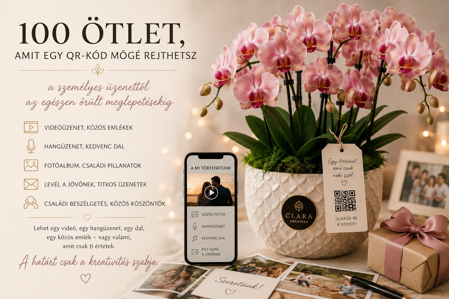 100 ötlet, amit egy QR-kód mögé rejthetsz – a személyes üzenettől az egészen őrült meglepetésekig